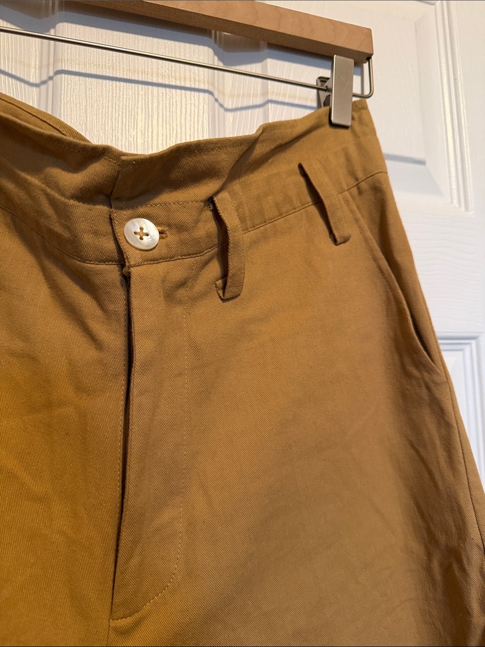 NWT Chan Luu Cotton Barrel Pant Khakhi Size 2 / Medium - Picture 3 of 10